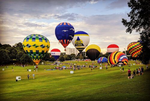 air ballons piedmont park