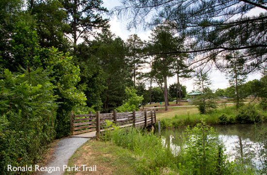 landscape picture of Ronald Reagan Park Trail