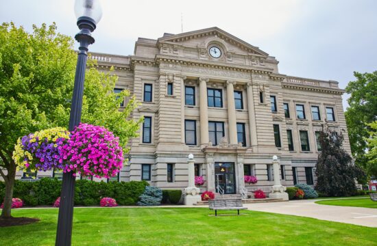 View of the Dekalb County Courthouse for Dekalb County cities.